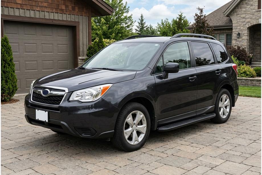 Subaru Forester 2013–2018 Boční nášlapy Tayga Black (2 ks, hliník) Image
