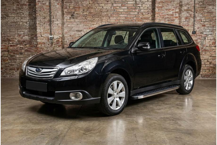 Subaru Outback 2009–2014 Boční nášlapy BlackLine (2 ks, hliník) Image