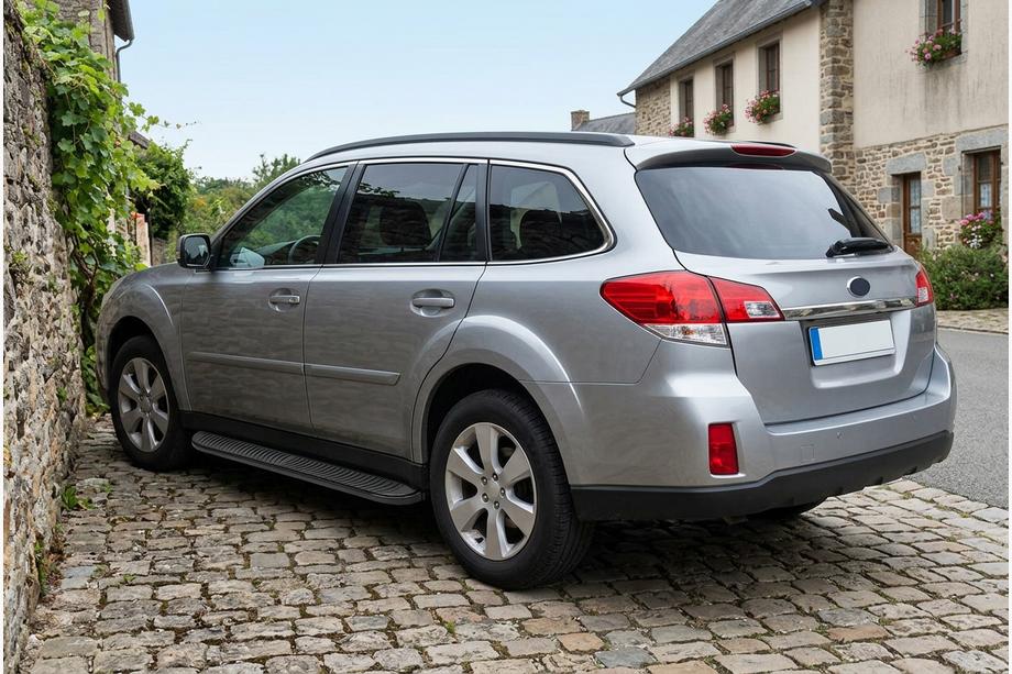 Subaru Outback 2009–2014 Boční nášlapy Tayga Black (2 ks, hliník) Image