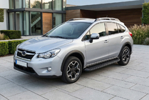 Subaru XV 2011–2017 Boční nášlapy Tayga Black (2 ks, hliník) fotografie 1