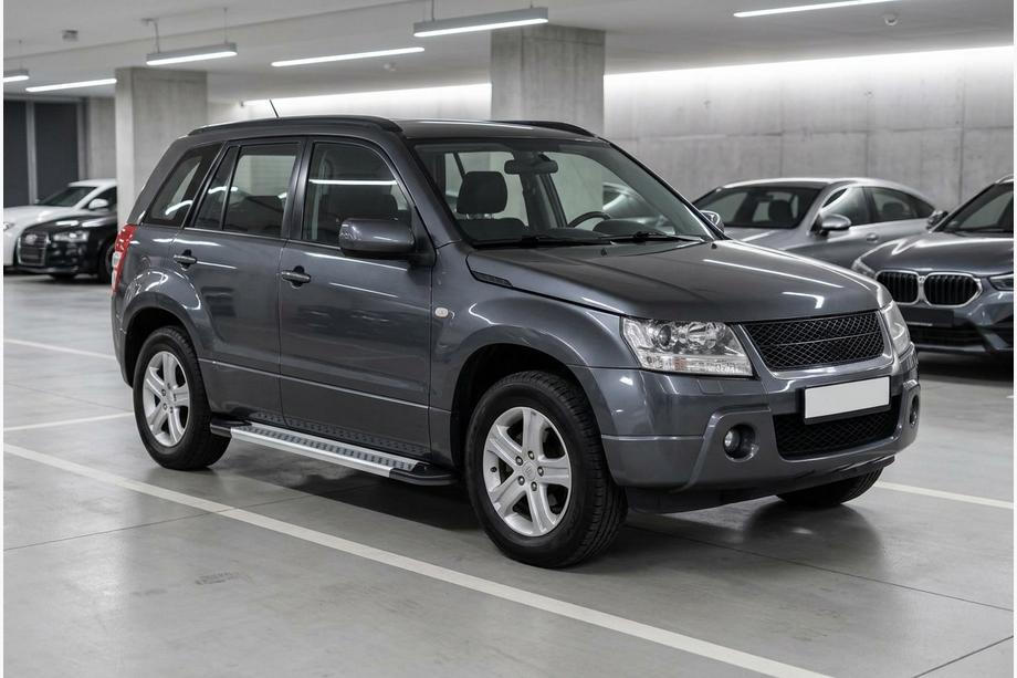 Suzuki Grand Vitara 2005–2017 Boční prahy New Vision Grey (2 ks., hliník) Image