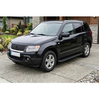 Boční nášlapy Tayga Black (2 ks, hliník) Suzuki Grand Vitara 2005–2017 fotografie 1