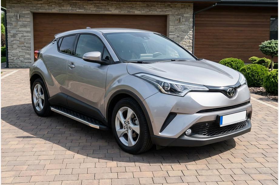Toyota C-HR 2016–2023 Boční nášlapy BlackLine (2 ks, hliník) Image