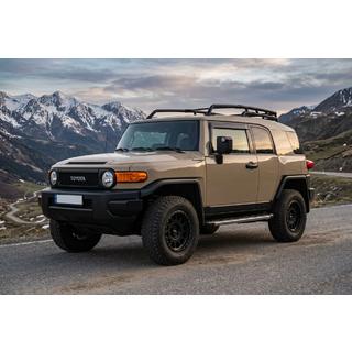 Boční nášlapy BlackLine (2 ks, hliník) Toyota FJ Cruiser 2006–2022 fotografie 1