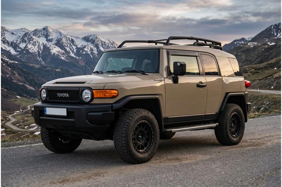 Toyota FJ Cruiser 2006–2022 Boční nášlapy BlackLine (2 ks, hliník) Image