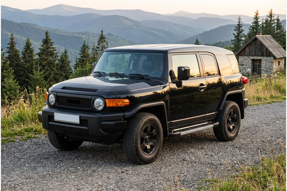 Toyota FJ Cruiser 2006–2022 Boční nášlapy RedLine V1 (2 ks, hliník) Fotografie 1