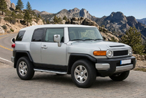 Toyota FJ Cruiser 2006–2022 Boční prahy Tayga Grey (2 ks, hliník) fotografie 1