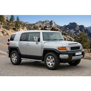 Boční prahy Tayga Grey (2 ks, hliník) Toyota FJ Cruiser 2006–2022 fotografie 1