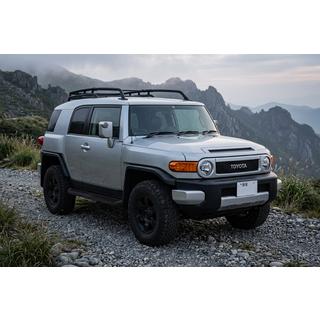 Boční nášlapy Tayga Black (2 ks, hliník) Toyota FJ Cruiser 2006–2022 fotografie 1