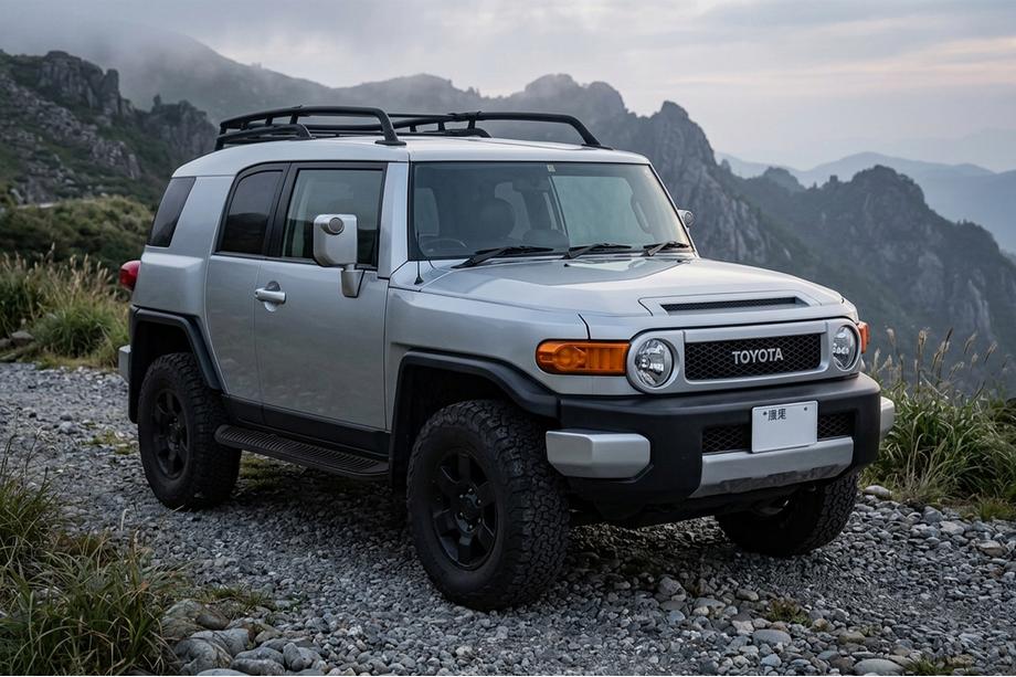 Toyota FJ Cruiser 2006–2022 Boční nášlapy Tayga Black (2 ks, hliník) Image