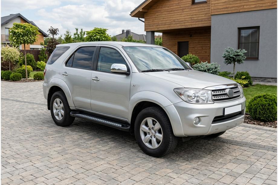 Toyota Fortuner 2006–2015 Boční nášlapy New Vision Black (2 ks, hliník) Fotografie 1