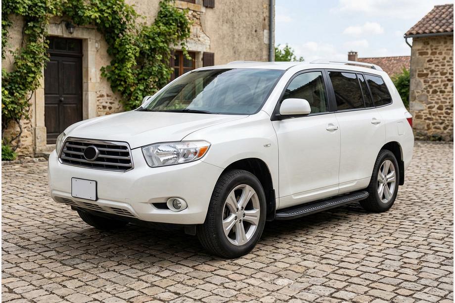 Toyota Highlander 2008–2013 Boční nášlapy Tayga Black (2 ks, hliník) Image