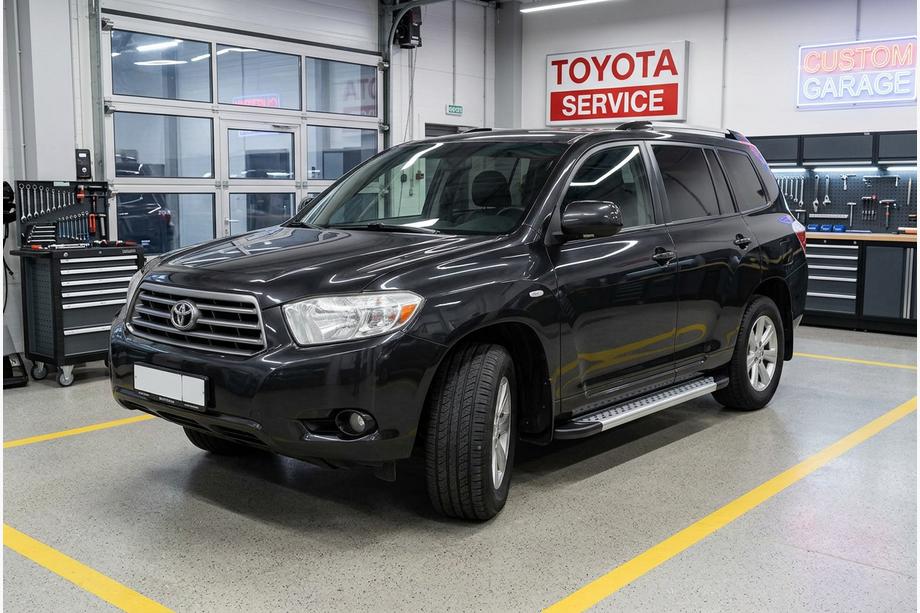 Toyota Highlander 2008–2013 Boční prahy New Vision Grey (2 ks., hliník) Image