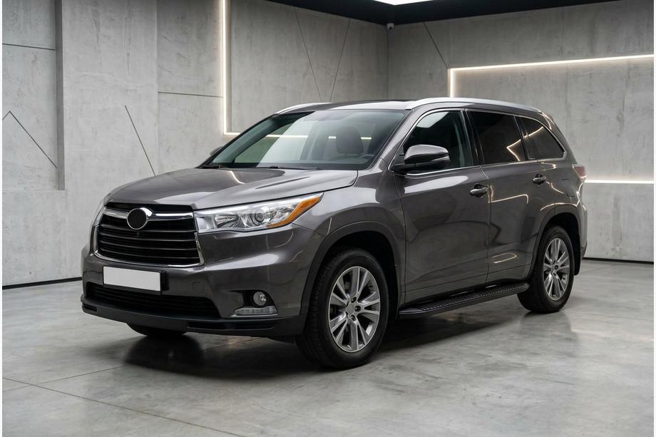 Toyota Highlander 2013–2019 Boční nášlapy Tayga Black (2 ks, hliník) Image