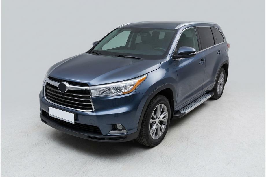 Toyota Highlander 2013–2019 Boční prahy New Vision Grey (2 ks., hliník) Fotografie 1