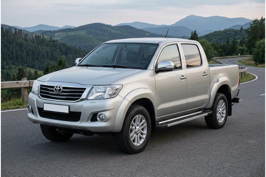 Toyota Hilux 2006–2015 Boční nášlapy RedLine V1 (2 ks, hliník) Image