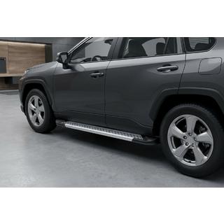 Boční prahy New Vision Grey (2 ks., hliník) Toyota Rav 4 2019–2025 fotografie 1