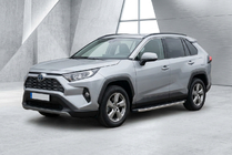 Toyota Rav 4 2019–2025 Boční nášlapy BlackLine (2 ks, hliník) fotografie 1