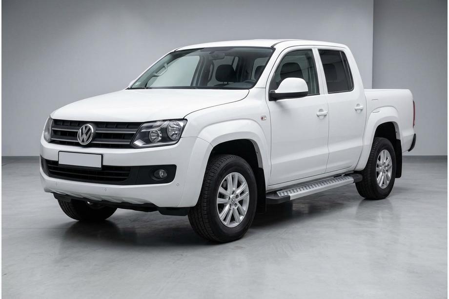 Volkswagen Amarok 2010–2022 Boční prahy New Vision Grey (2 ks., hliník) Image