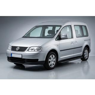 Boční nášlapy Tayga Black (2 ks, hliník) Volkswagen Caddy 2004–2010 fotografie 1