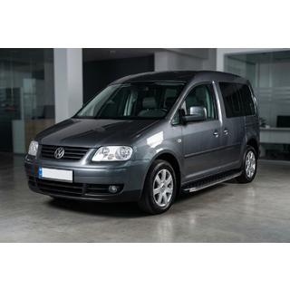 Boční nášlapy BlackLine (2 ks, hliník) Volkswagen Caddy 2004–2010 fotografie 1