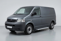Volkswagen T5 Transporter 2003–2010 Boční prahy New Vision Grey (2 ks., hliník) fotografie 1