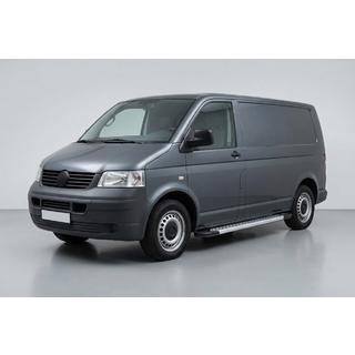 Boční prahy New Vision Grey (2 ks., hliník) Volkswagen T5 Transporter 2003–2010 fotografie 1