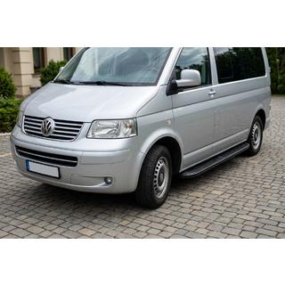 Boční nášlapy Tayga Black (2 ks, hliník) Volkswagen T5 Transporter 2003–2010 fotografie 1
