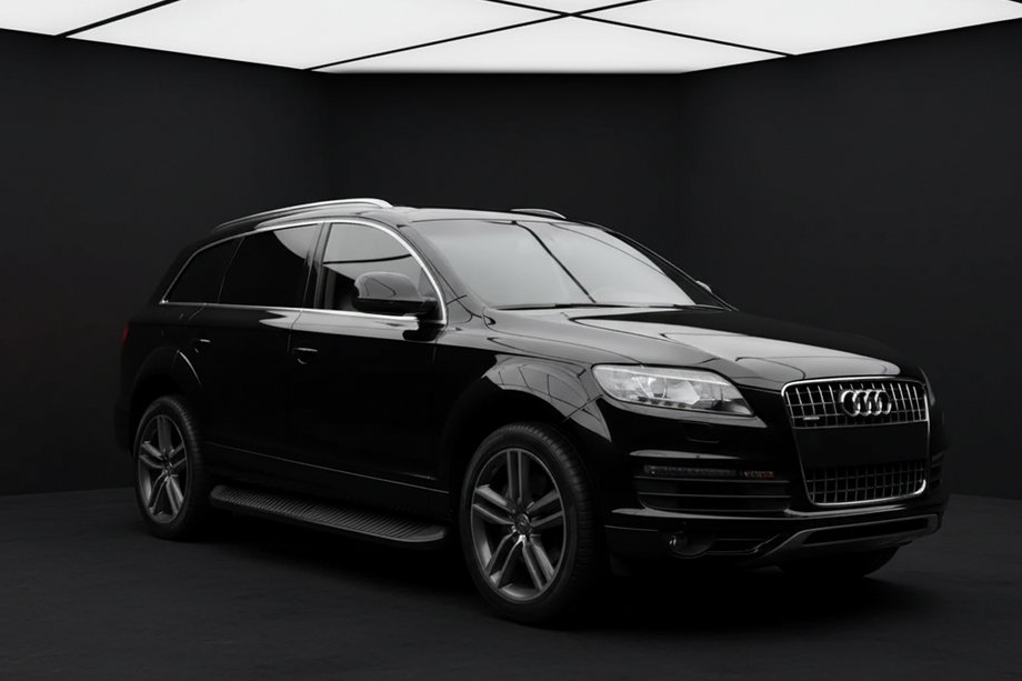 Audi Q7 2005–2015 Boční nášlapy Tayga Black (2 ks, hliník) Image