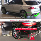 Mercedes GLE/ML třída W166 2011–2018 Prémiové blatníkové zástěrky pro GLE se stupačkami a sportovním nárazníkem (4 ks) fotografie 3