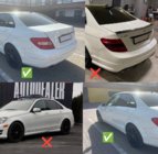 Mercedes C-class W204 2007–2015 Originální lapače nečistot Premium 2011-2014 (4 ks) fotografie 3