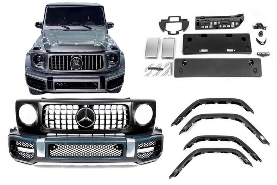 Mercedes G-Class W463 2018–2024 Sada bodykitu 2018+ (G63 AMG) Fotografie 1