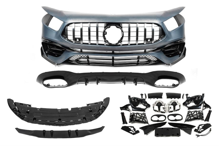 Mercedes A-class W177 2018– Kompletní body kit AMG A45 (type-A) Image