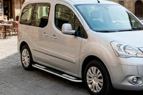 Peugeot Partner Tepee 2008–2018 Boční nášlapy Tayga V2 (2 ks, hliník) fotografie 1