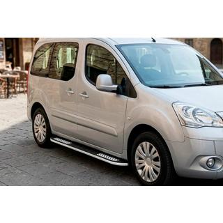 Boční nášlapy Tayga V2 (2 ks, hliník) Peugeot Partner Tepee 2008–2018 fotografie 1