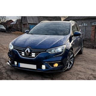 Nástavec předního nárazníku (lip, černý) Renault Megane IV 2016–2025 fotografie 1