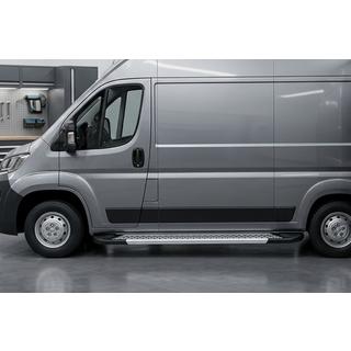 Boční prahy New Vision Grey (2 ks., hliník) fotografie 1