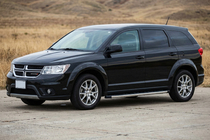 Dodge Journey 2008–2020 Boční nášlapy BlackLine (2 ks, hliník) fotografie 1