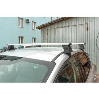 Střešní příčníky pro hladkou střechu (2 ks, Asaf V4) Volvo S40 2004–2012 fotografie 1