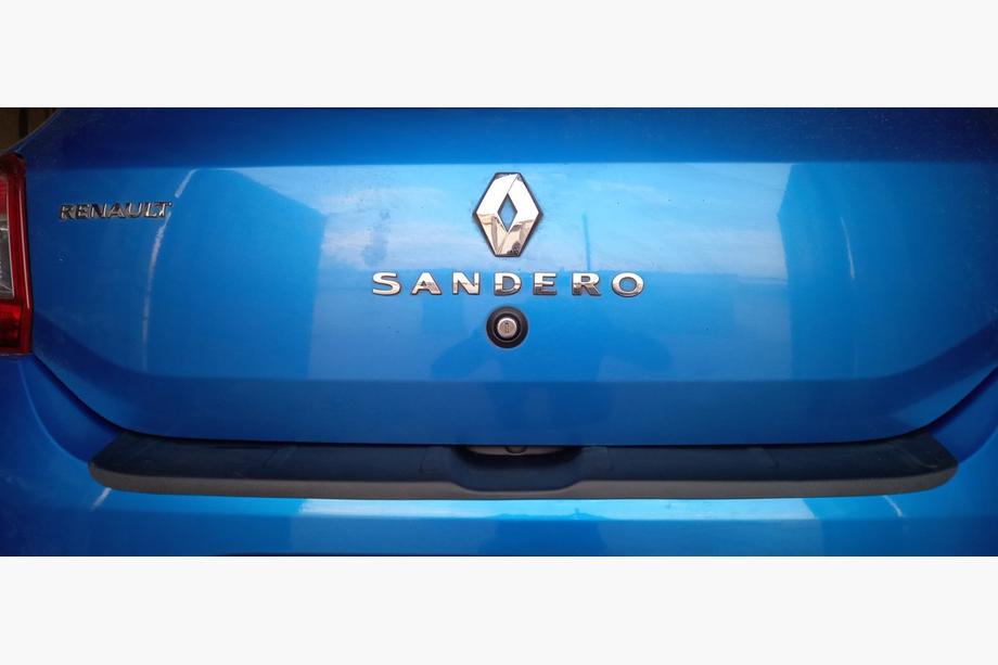 Dacia Sandero 2013–2020 Nástavec zadního nárazníku EuroCap (ABS) Fotografie 5