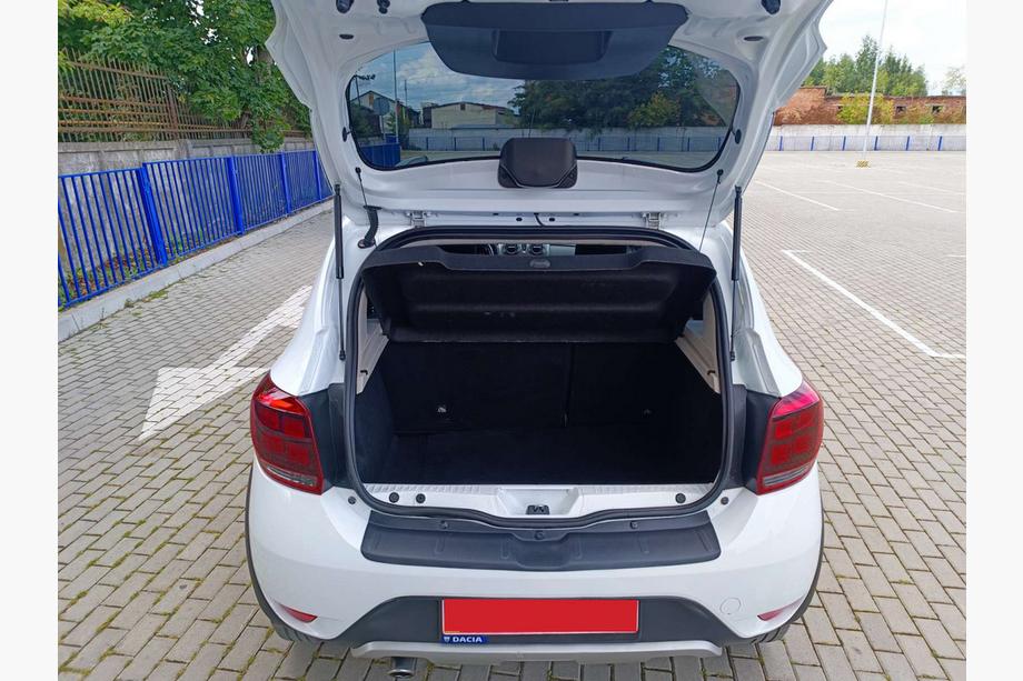 Renault Sandero 2013–2022 Nástavec zadního nárazníku EuroCap (ABS) Fotografie 1