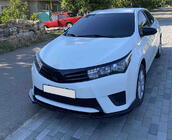 Toyota Corolla 2013–2019 Nástavec předního nárazníku (lip, černý) fotografie 1