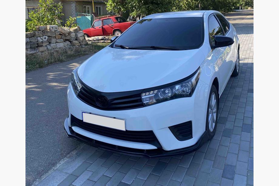 Toyota Corolla 2013–2019 Nástavec předního nárazníku (lip, černý) Image