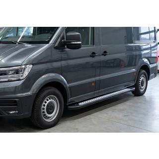 Boční nášlapy New Vision Black (2 ks, hliník) Man TGE 2017– fotografie 1