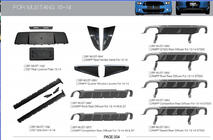 Ford Mustang 2015–2023 Sada bodykitu fotografie 3