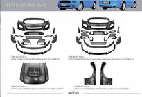 Ford Mustang 2015–2023 Sada bodykitu fotografie 4
