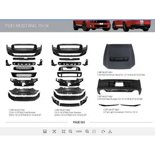 Sada bodykitu Ford Mustang 2015–2023 fotografie 2