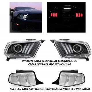 Přední světlomety (2 ks, 2010-2015) Ford Mustang 2015–2023 fotografie 2