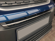 Peugeot Partner/Rifter 2019– Chromová lišta do nárazníku (nerez) fotografie 1