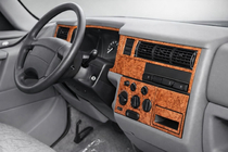 Volkswagen T4 Caravelle/Multivan 1990–2003 Kryty palubní desky (1996-1999) karbon fotografie 1